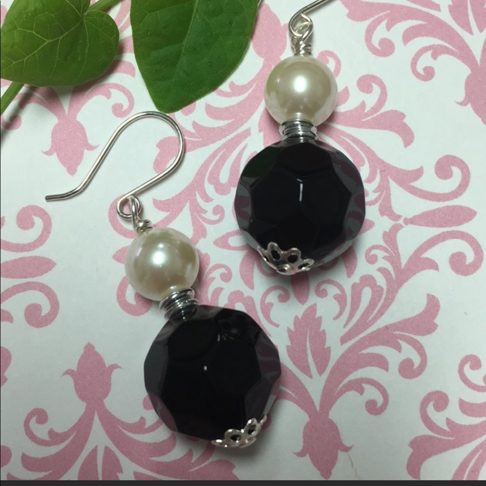 Never worn handmade earrings